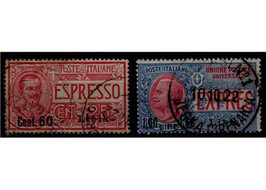 LIBYA 1922 Express 2v us