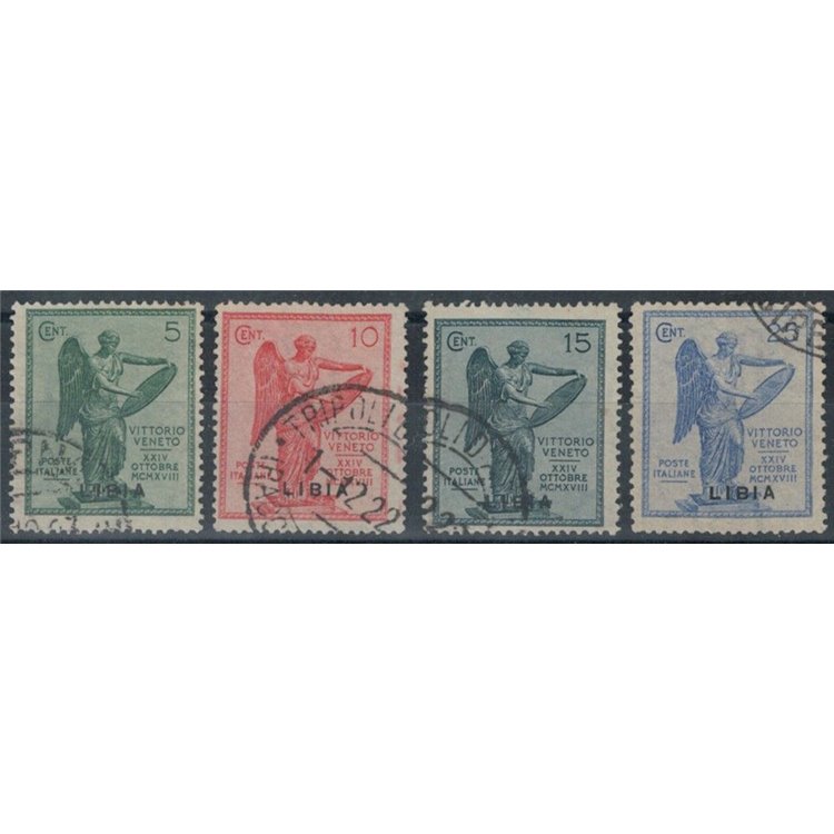 LIBIA 1922 Anniversario della Vittoria 4v us