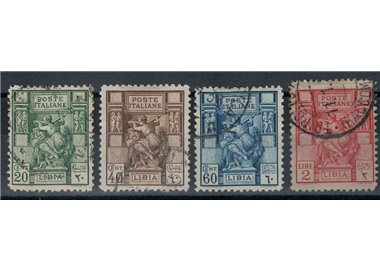 LIBIA 1926-29 Sibilla Libica 4v us