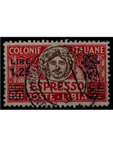 LIBYA 1927-36 Express £1.25 on 60c (d. 11 blue sopr.) us