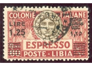 LIBYA 1927-36 Espresso £1.25 on 60c (d. 11 black sor.) us