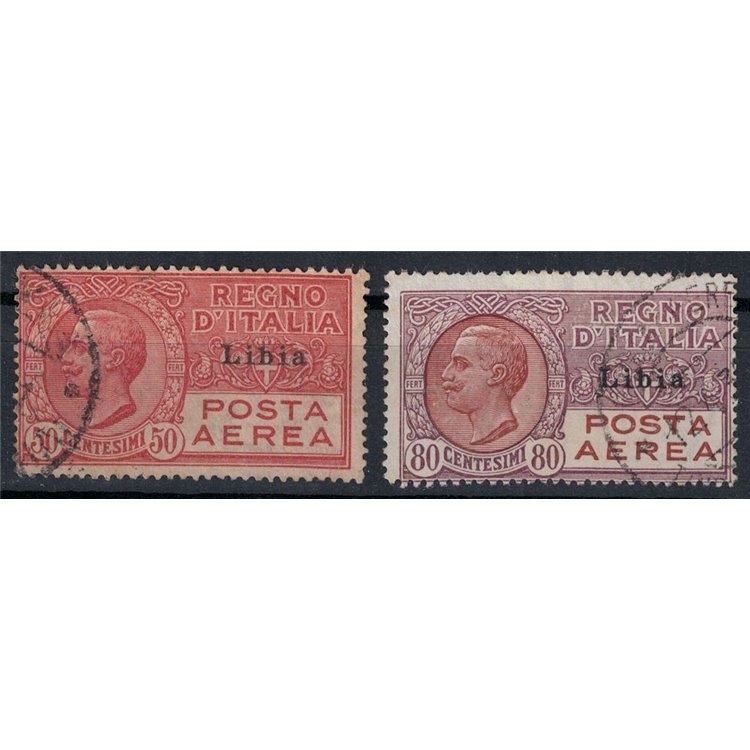 LIBYA 1928-29 Airmail 2v us