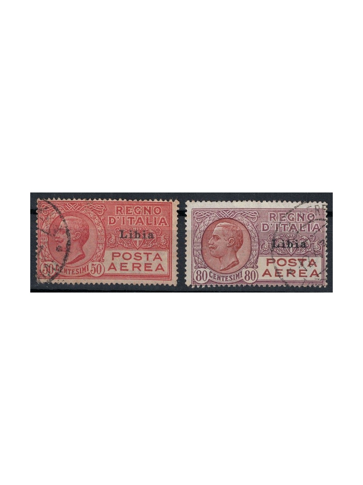 LIBYA 1928-29 Airmail 2v us