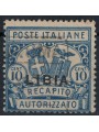LIBYA 1929 Authorized delivery dent. 14 us