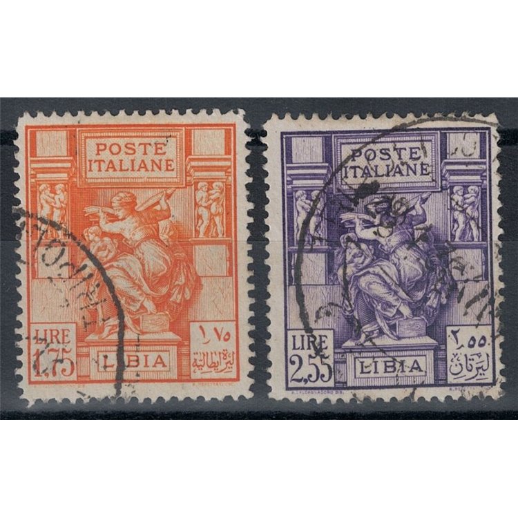 LIBIA 1931 Sibilla Libica 2v us
