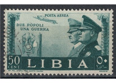 LIBYA 1941 Italo-German Alliance (airmail) us