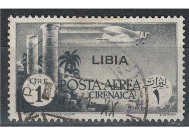 LIBYA 1941 Cyrenaica Airmail overprinted US