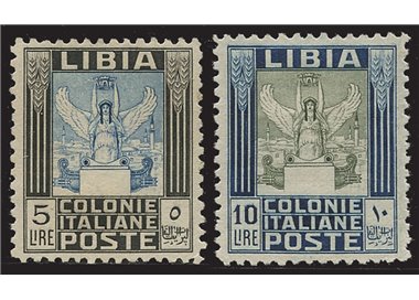 LIBYA 1937 Pictorial Series 2v MH*