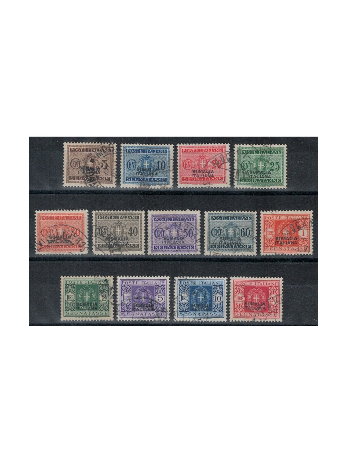 ITALIAN SOMALIA 1934 Postage Due 13v us