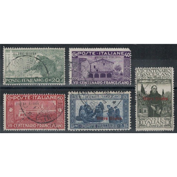 OLTRE GIUBA 1926 San Francesco 5v us