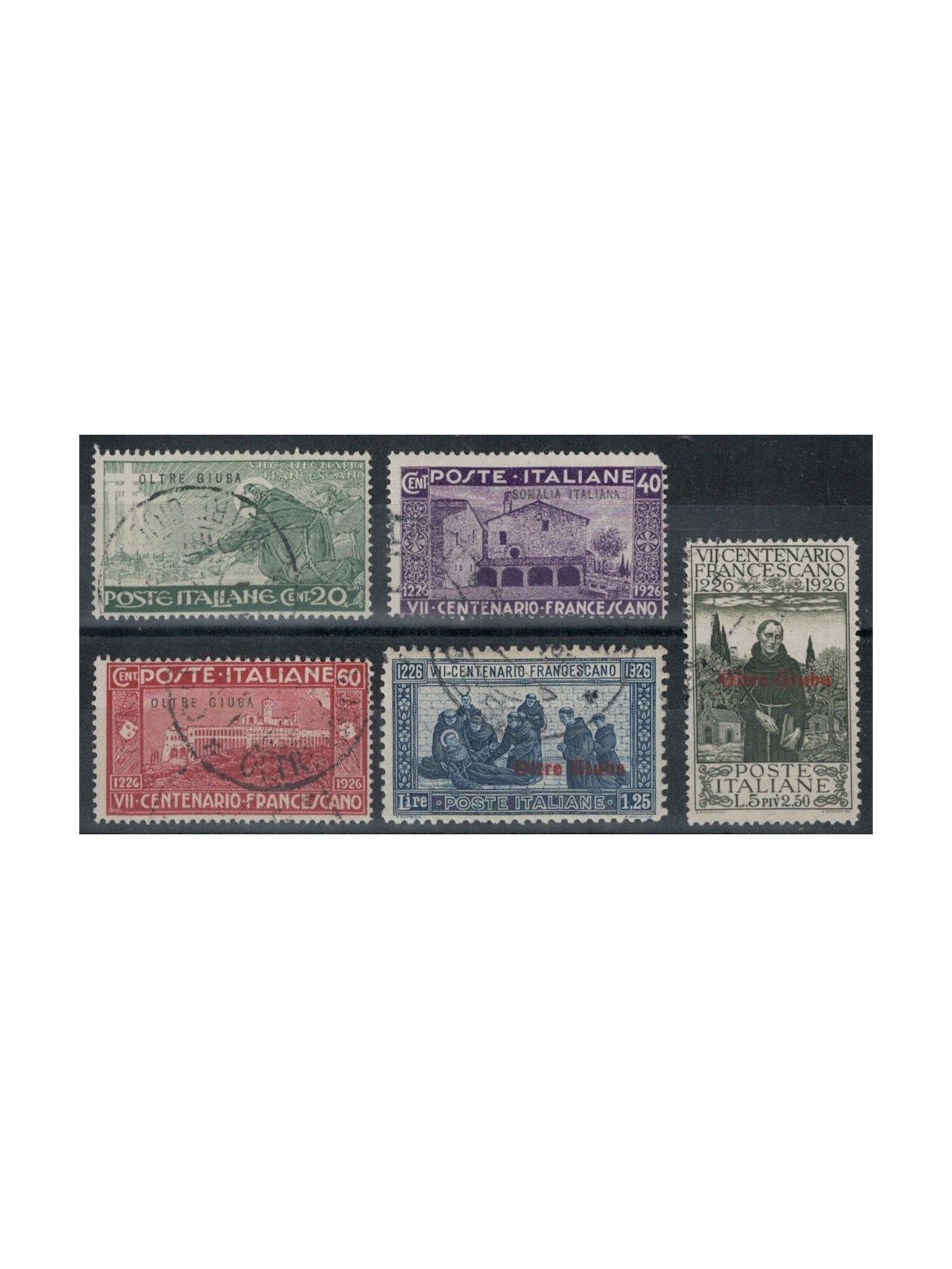 OLTRE GIUBA 1926 San Francesco 5v us