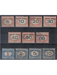 SOMALIA ITALIANA 1926 Segnatasse 11v us