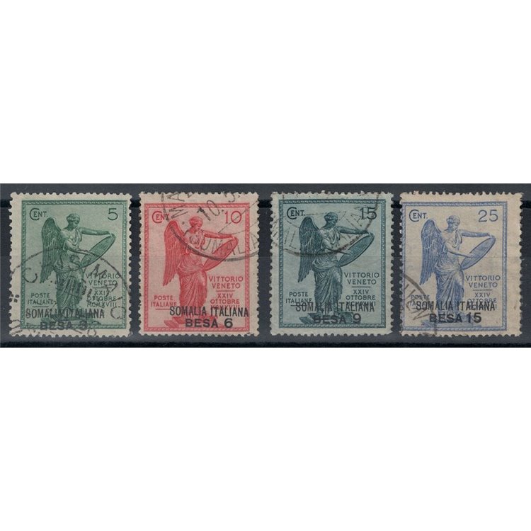 ITALIAN SOMALIA 1922 Anniversary of Victory 4v us