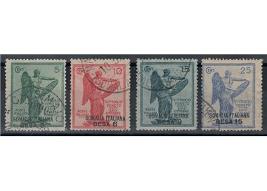 ITALIAN SOMALIA 1922 Anniversary of Victory 4v us