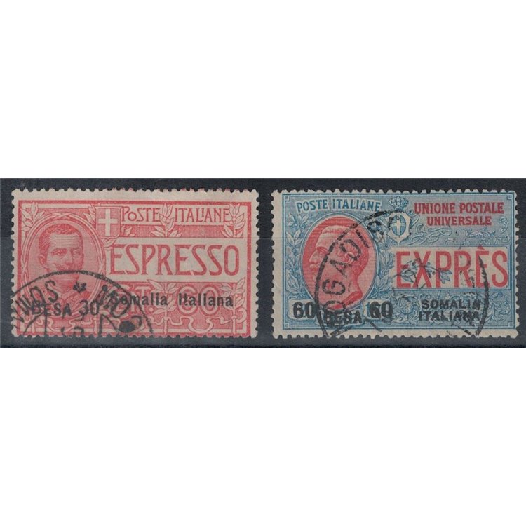 ITALIAN SOMALIA 1923 Express 2v us