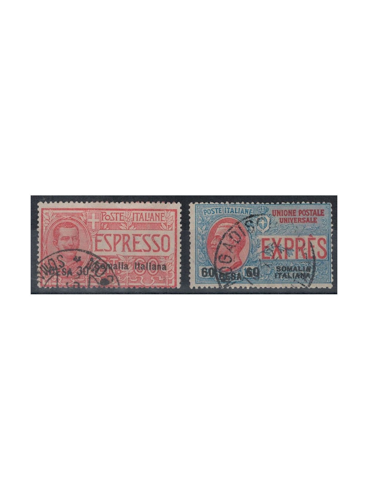 ITALIAN SOMALIA 1923 Express 2v us
