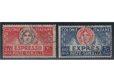 ITALIAN SOMALIA 1924 Express 2v us