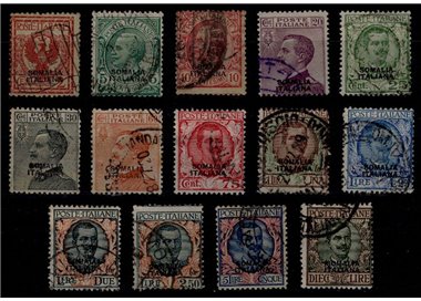 SOMALIA ITALIANA 1926-30 Serie ordinaria 14v us