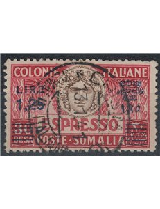SOMALIA ITALIANA 1927 Espresso (dent. 11) us