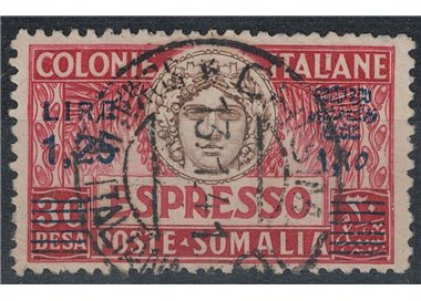 ITALIAN SOMALIA 1927 Espresso (dent. 11) us