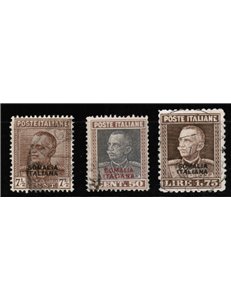 SOMALIA ITALIANA 1928-29 Tipo Parmeggiani 3v us