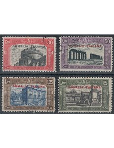 SOMALIA ITALIANA 1929 Milizia II 4v us