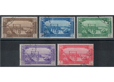 ITALIAN SOMALIA 1930 Italian Colonial Agricultural Institute 5v us