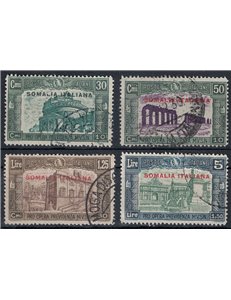 SOMALIA ITALIANA 1930 Milizia III 4v us