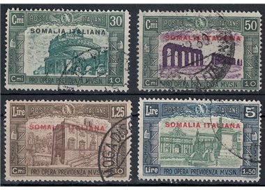 ITALIAN SOMALIA 1930 Militia III 4v us