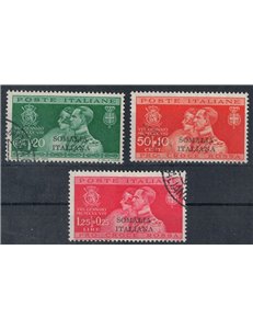 SOMALIA ITALIANA 1930 Nozze del Principe Umberto 3v us