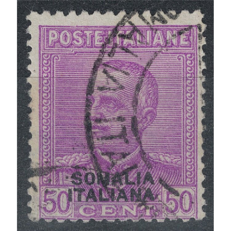 ITALIAN SOMALIA 1930 Parmeggiani Type 50c lilac us