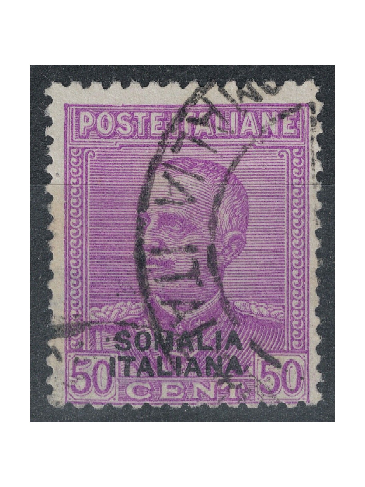 SOMALIA ITALIANA 1930 Tipo Parmeggiani 50c lilla us