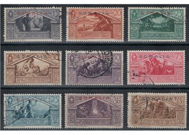 SOMALIA ITALIANA 1930 Virgilio 9v us