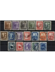 SOMALIA ITALIANA 1932 Serie Pittorica 18v us