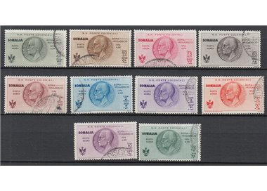 SOMALIA ITALIANA 1934 Volo Roma-Mogadiscio 10v us