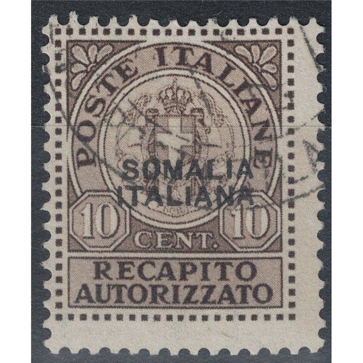 ITALIAN SOMALIA 1941 Authorized delivery us