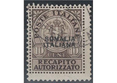 ITALIAN SOMALIA 1941 Authorized delivery us