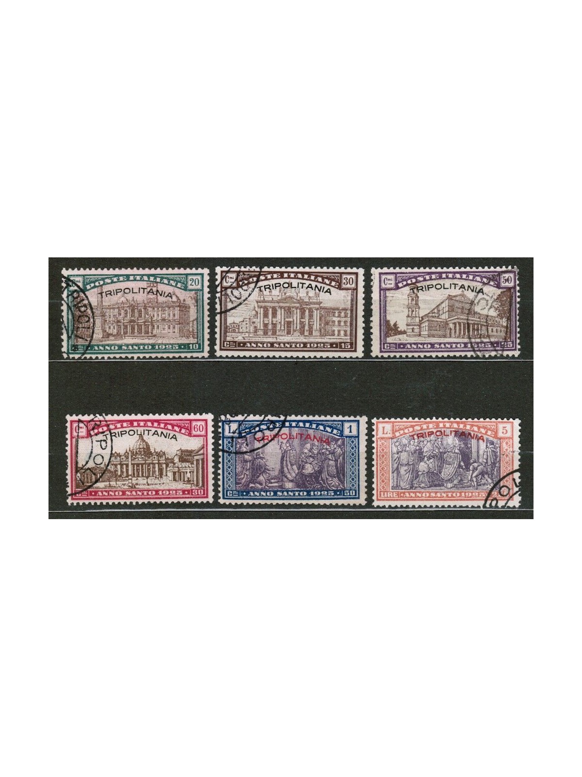 TRIPOLITANIA 1925 Holy Year 6v us