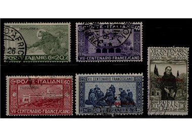 TRIPOLITANIA 1926 San Francesco 5v us