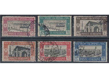 TRIPOLITANIA 1927 1st Tripoli Fair 6v us