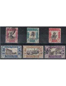 TRIPOLITANIA 1928 2ª Fiera di Tripoli 6v us