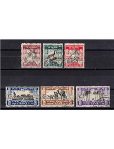 TRIPOLITANIA 1929 3ª Fiera di Tripoli 6v us