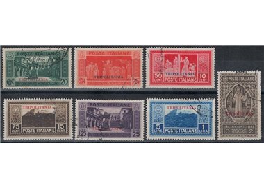 TRIPOLITANIA 1929 Abbey of Montecassino 7v us