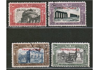 TRIPOLITANIA 1929 Militia II 4v us