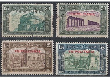TRIPOLITANIA 1930 Milizia III 4v us