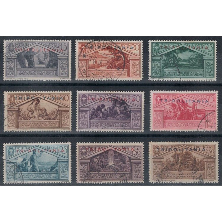 TRIPOLITANIA 1930 Virgil 9v us