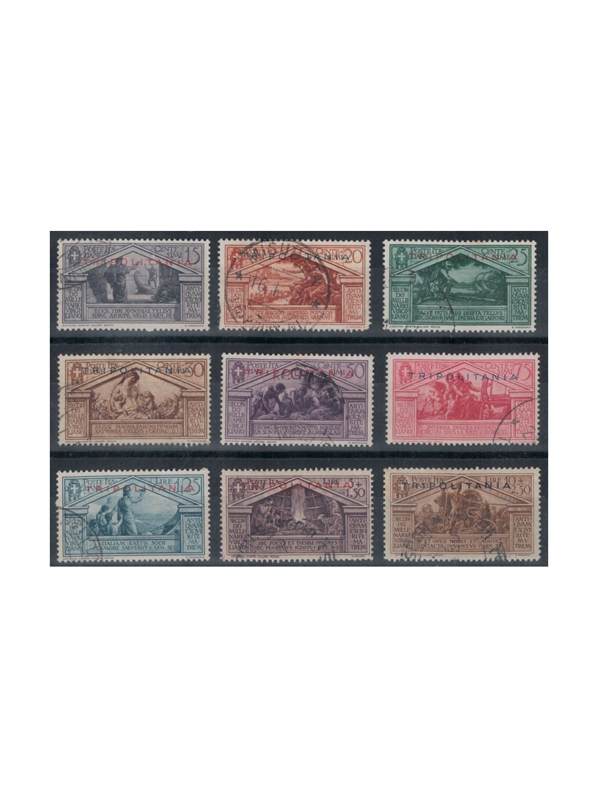 TRIPOLITANIA 1930 Virgilio 9v us