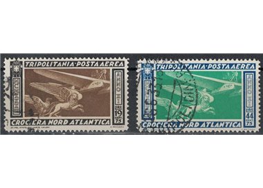 TRIPOLITANIA 1933 Balbo Cruise 2v us ©