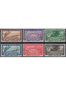 TRIPOLITANIA 1933 Crociera Zeppelin 6v us ©