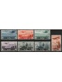 TRIPOLITANIA 1934 8th Tripoli Fair (airmail) 7v us
